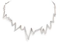 LUZ CAMINO, WHITE GOLD AND DIAMOND NECKLACE