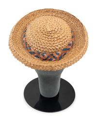 Collection of Six Shirtwaists and One Straw Hat, 1890-1920