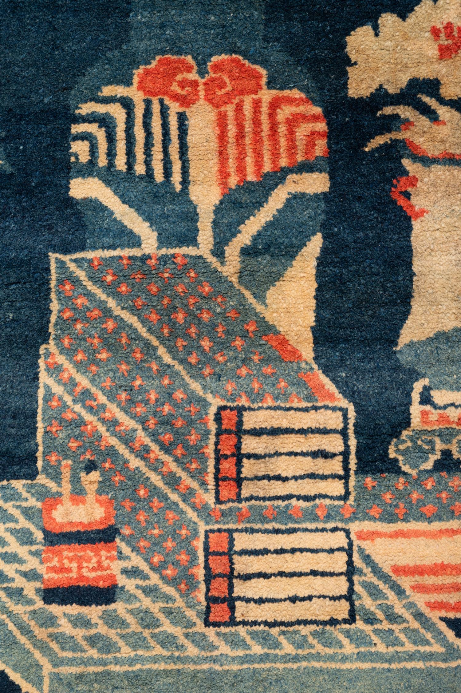 A Chinese Wool Rug