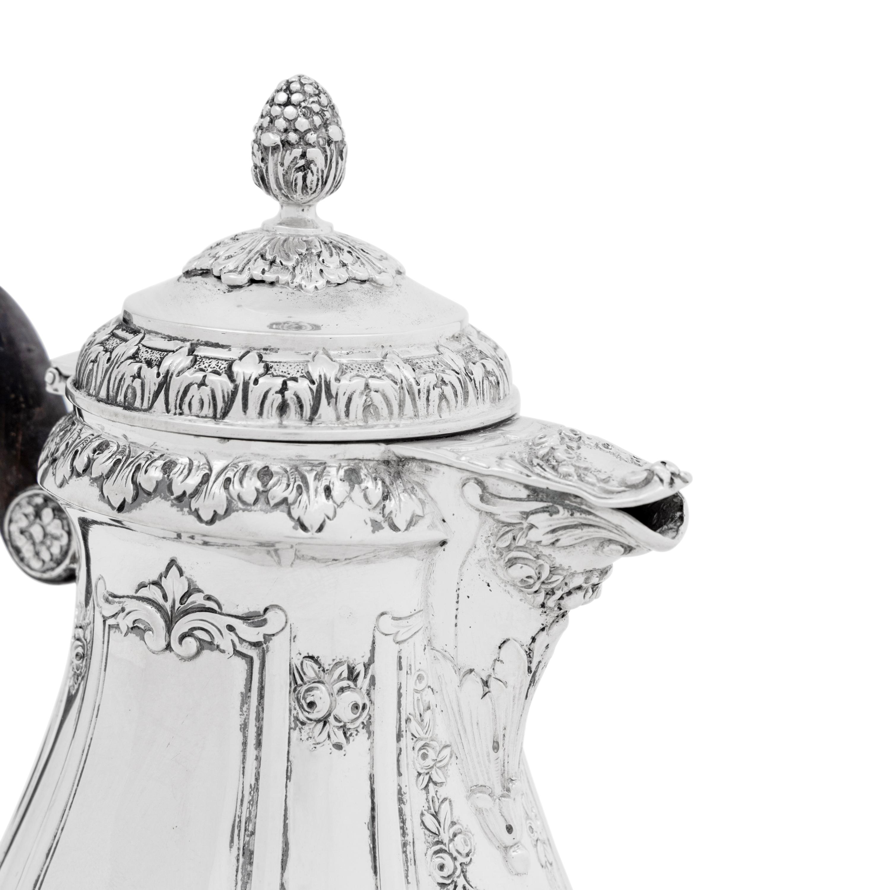A German Silver Coffee Pot