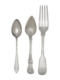 A Collection of Tiffany and Co. Silver Flatware