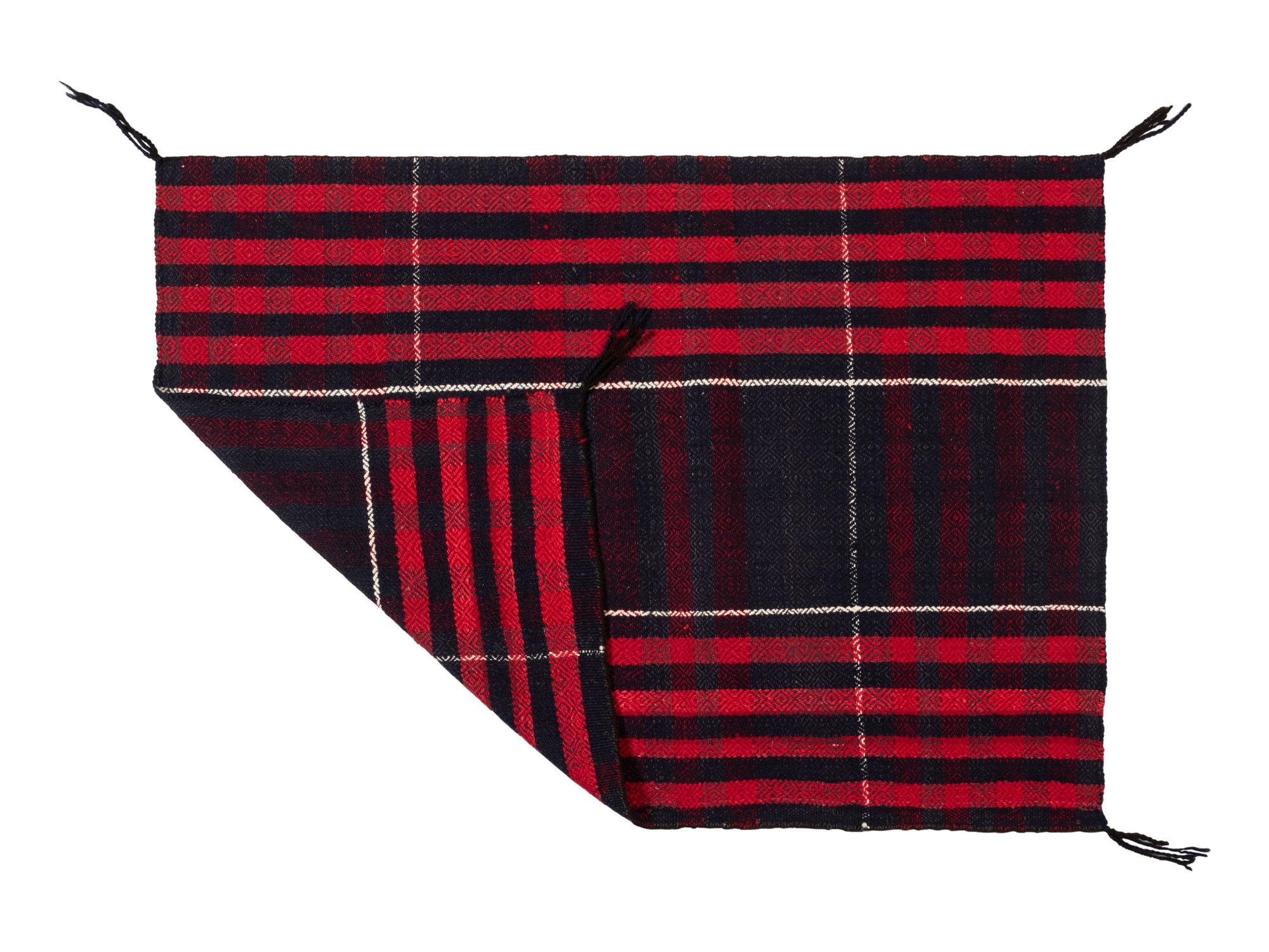 Navajo or Hopi Transitional Bachelor's Blanket, Diamond Twill