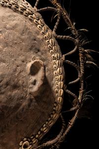 An Oceanic Turtle Shell Mask