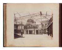 [CHICAGO]. TAYLOR, John W. (1846-1918), photographer. An album containing 154 albumen photographs of Chicago by a noted photographer, including important architectural images, as well as images relating to the preparations for the 1893 World's fair, the stockyards as described by Upton Sinclair, and more. Chicago, ca 1890.