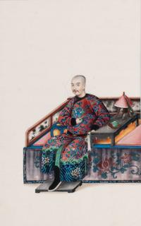 A Set of 12 Chinese Export Pith Paintings, Late 19th/Early 20th Century 清晚期 通草畫人物圖鏡框12幅