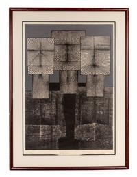 Kinoshita Tamio, (Japanese, 1923-2014), Grey People, 1980