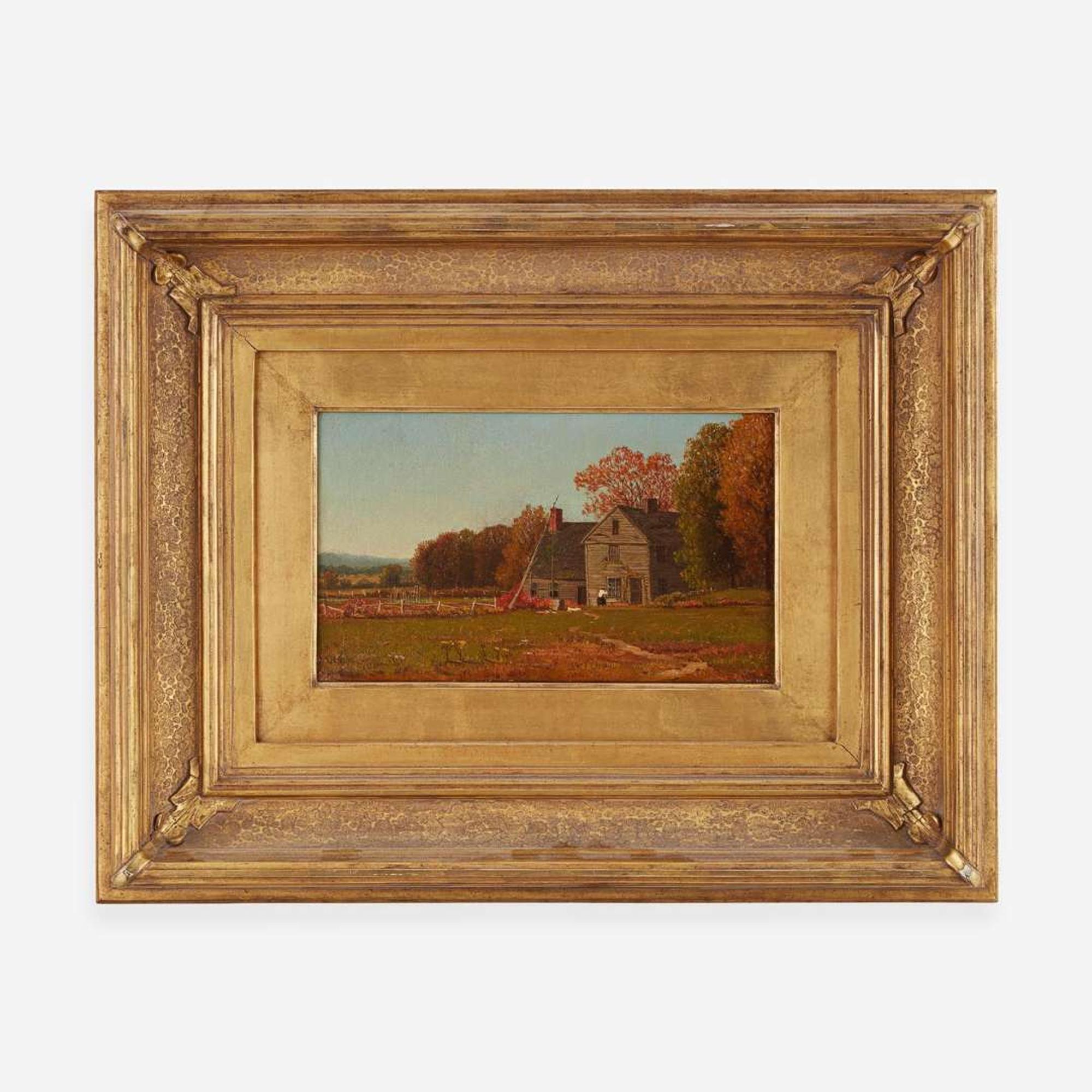 James Renwick Brevoort (American, 1832–1918) Cottage in Field