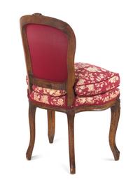 A Louis XV Walnut Side Chair