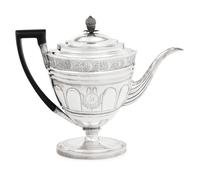 A George III Silver Four-Piece Tea and Coffee Service