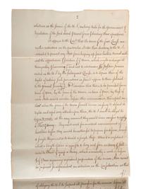 [CONTINENTAL CONGRESS] -- [HAMILTON, Alexander (1755-1804)]. [HOLTEN, Dr. Samuel (1738-1816).] Dr. Samuel Holten's personal copy of the Report of a Committee to the Continental Congress on a Military Peace Establishment, [1783].