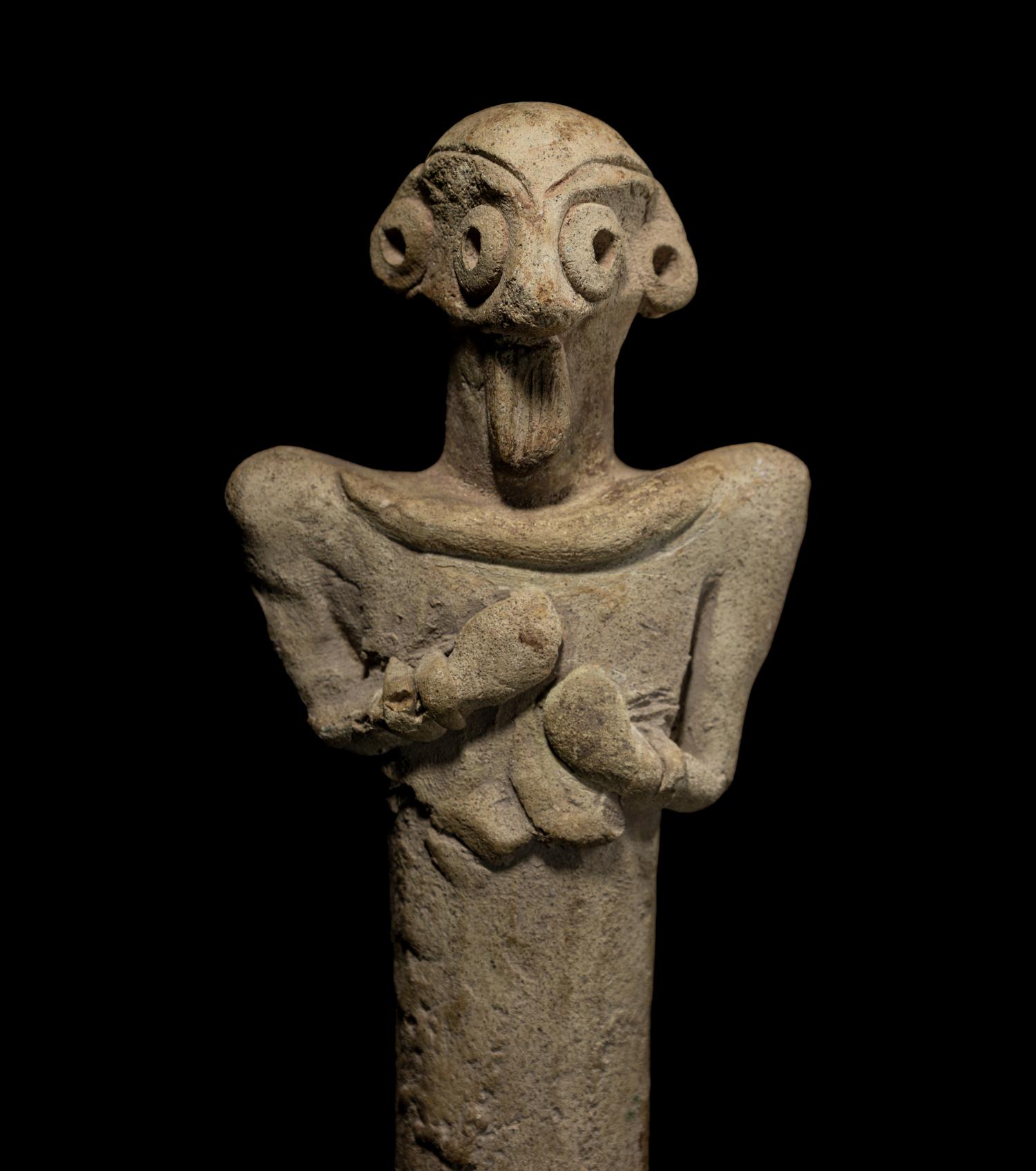 A Syro-Hittite Terracotta Figure
