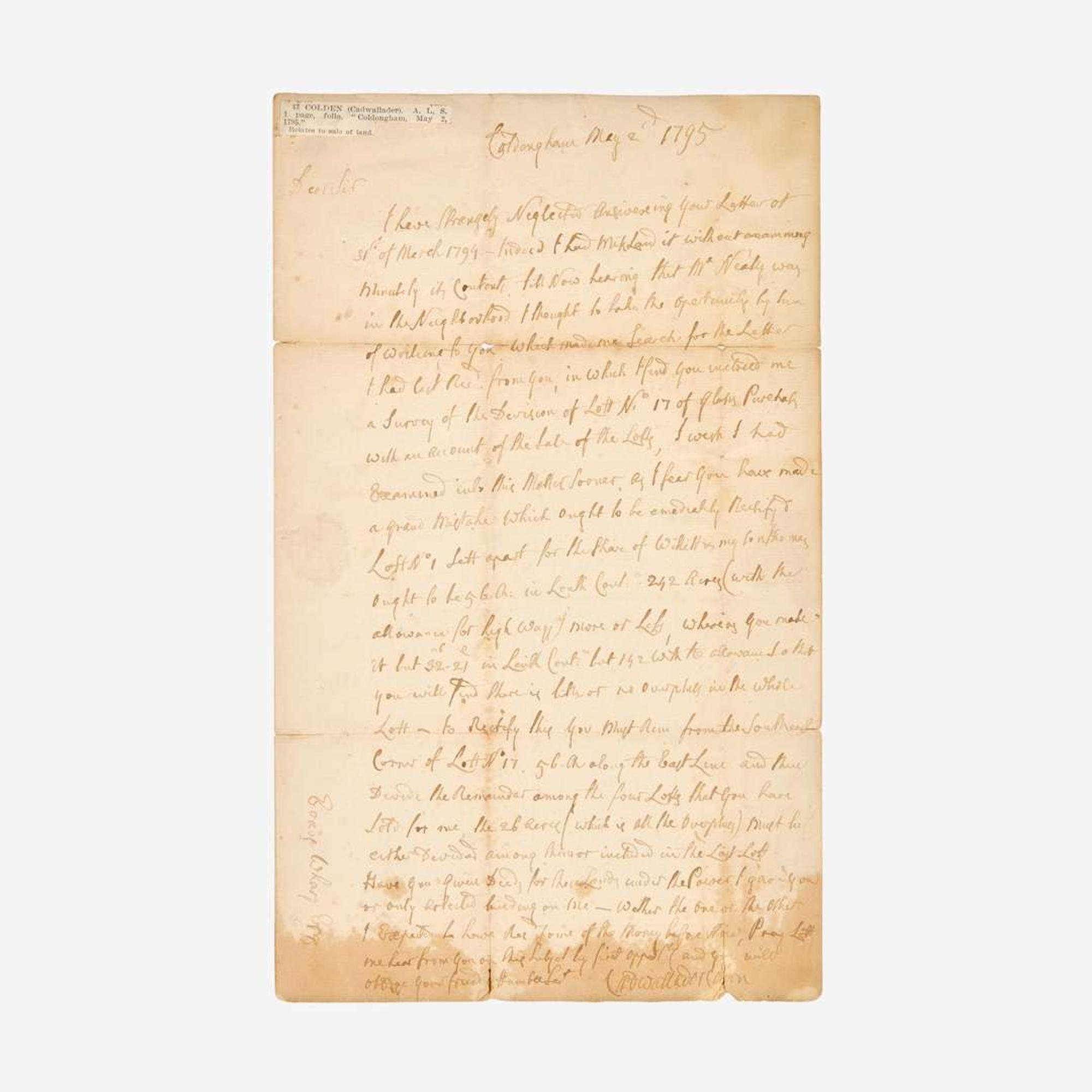 [Americana] [New York] Colden, Cadwallader D. Memoir, Prepared at the Request of a Committee of the Common Council of the City of New York...at the Celebration of the Completion of the New York Canals