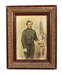 [CIVIL WAR]. A group of 4 charcoal and chalk portraits of Civil War servicemen, incl. identified sailor.