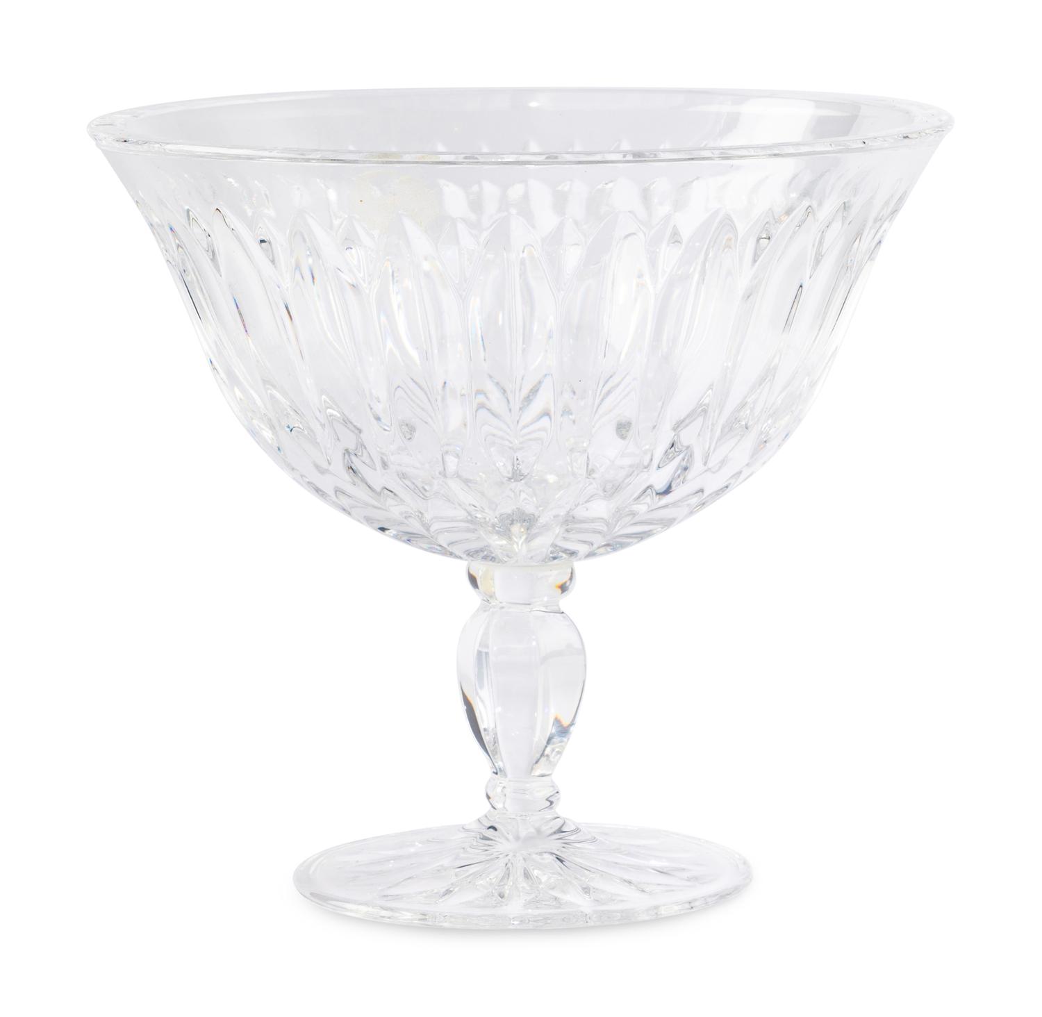A Glass Pedestal Bowl