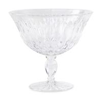 A Glass Pedestal Bowl