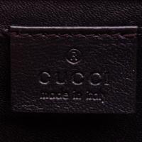 Gucci, Purple Patent Monogram Clutch
