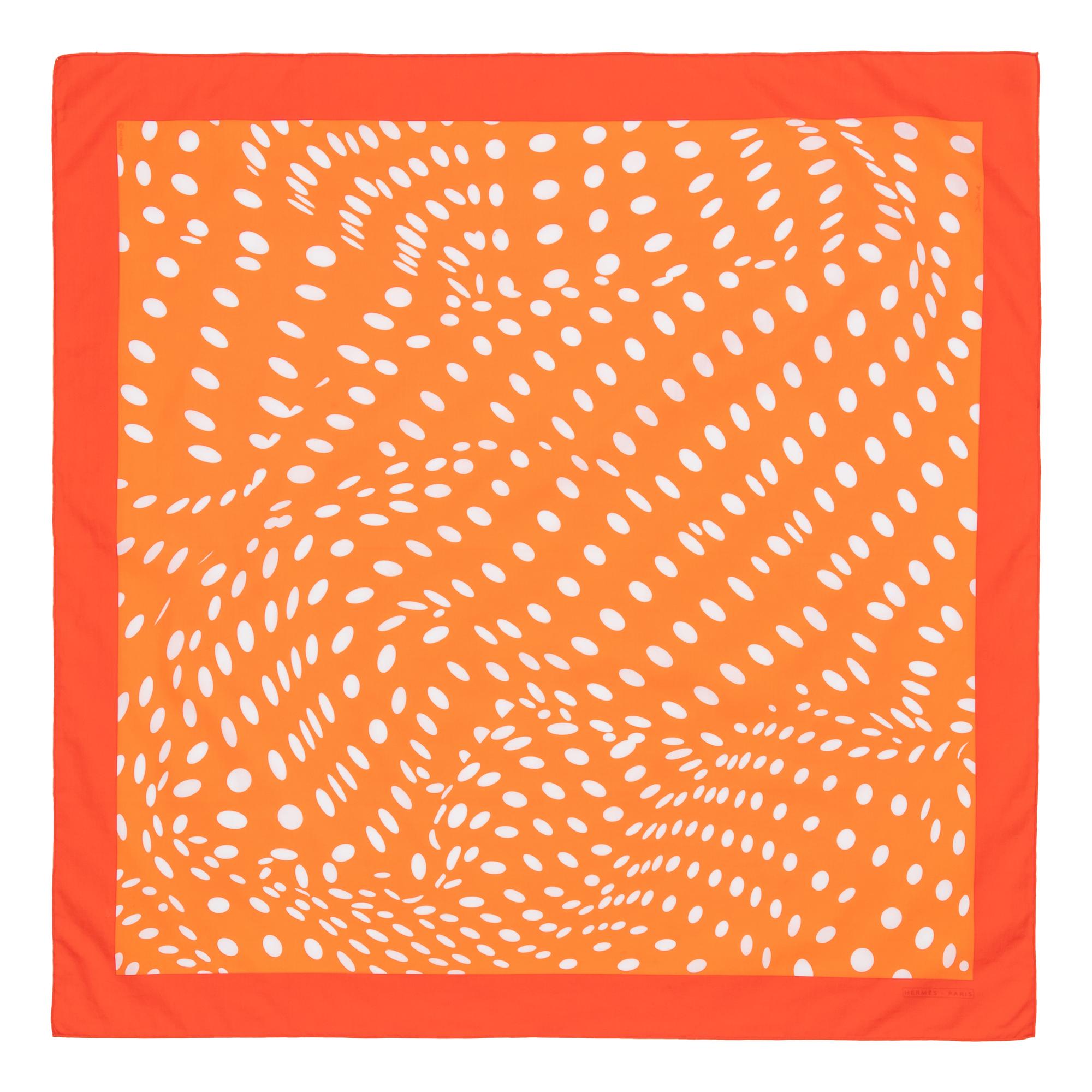 Four Hermès 70cm Cotton Scarf, 1990-2010s