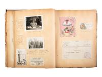 [WORLD WAR II]. Archive identified to African American medical officer Captain Clark McRay Valentine, incl. photographs, documents, insignia, and related ephemera.