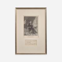 [Presidential] Fillmore, Millard, and Franklin Pierce and James Buchanan Group of 3 Signed Items