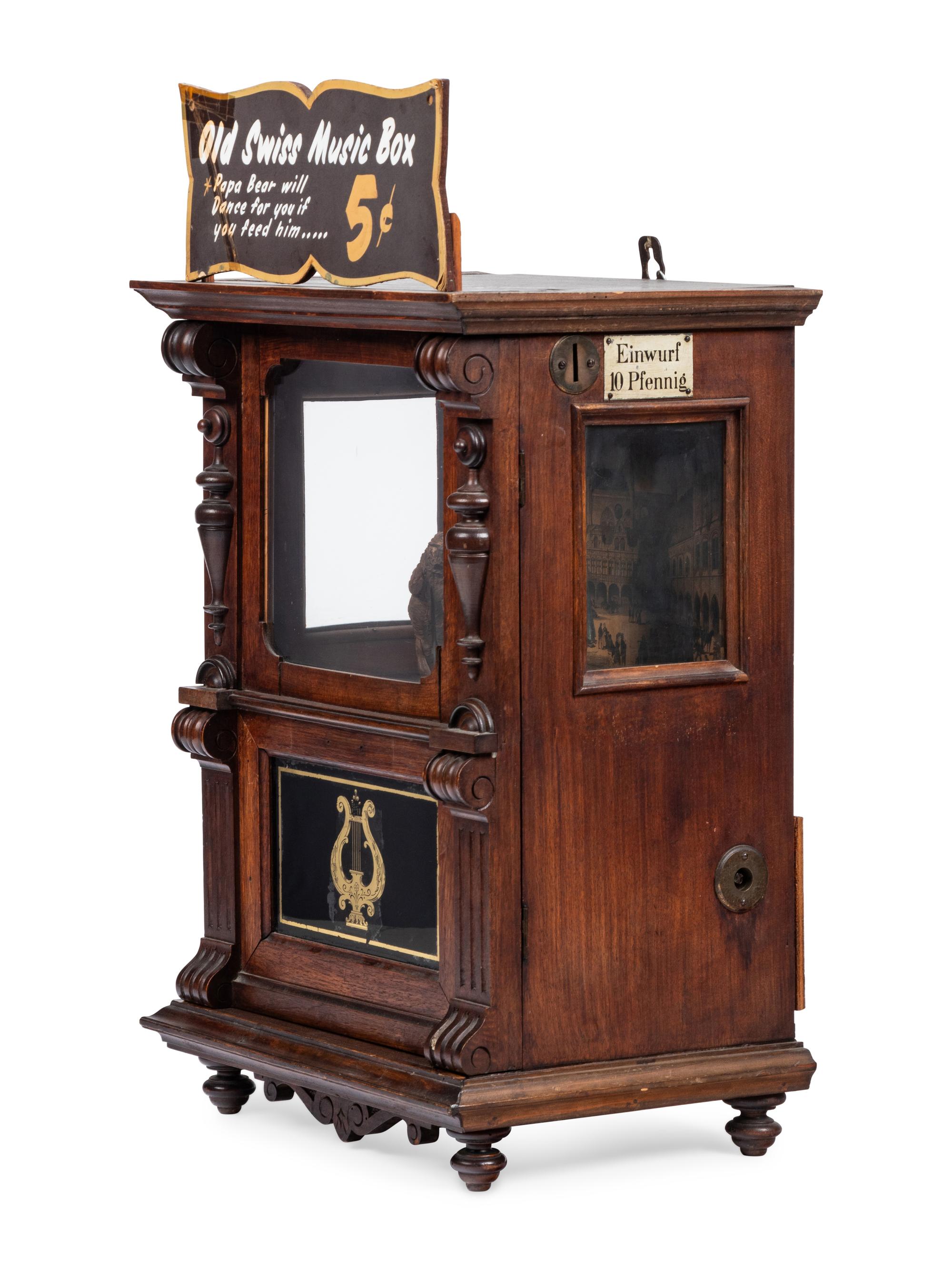 A Swiss Automaton "Station" Music Box
