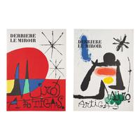 [Derriere Le Miroir]. A pair of Joan Miro issues, comprising: