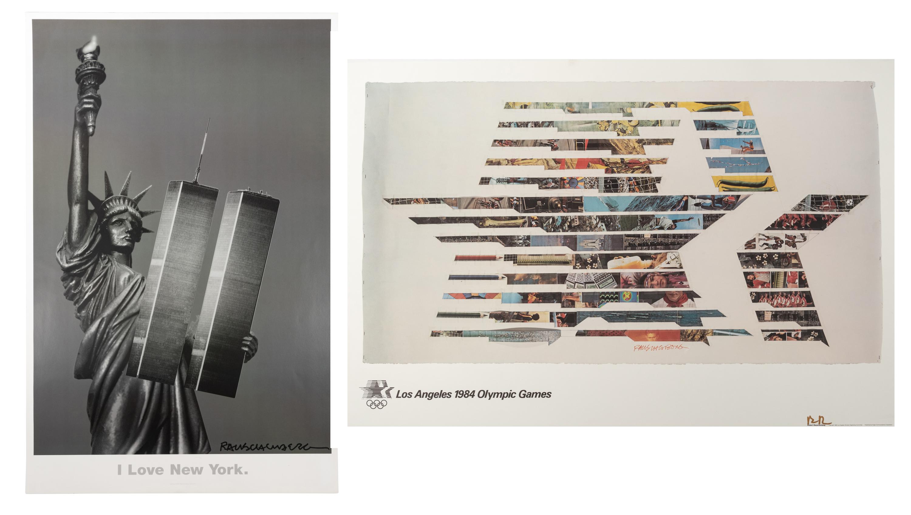 Two Posters (Star in Motion and I Love New York)