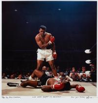 Neil Leifer, (American, b. 1942), Muhammad Ali vs. Sonny Liston, St. Dominic's Arena, Lewiston, Maine