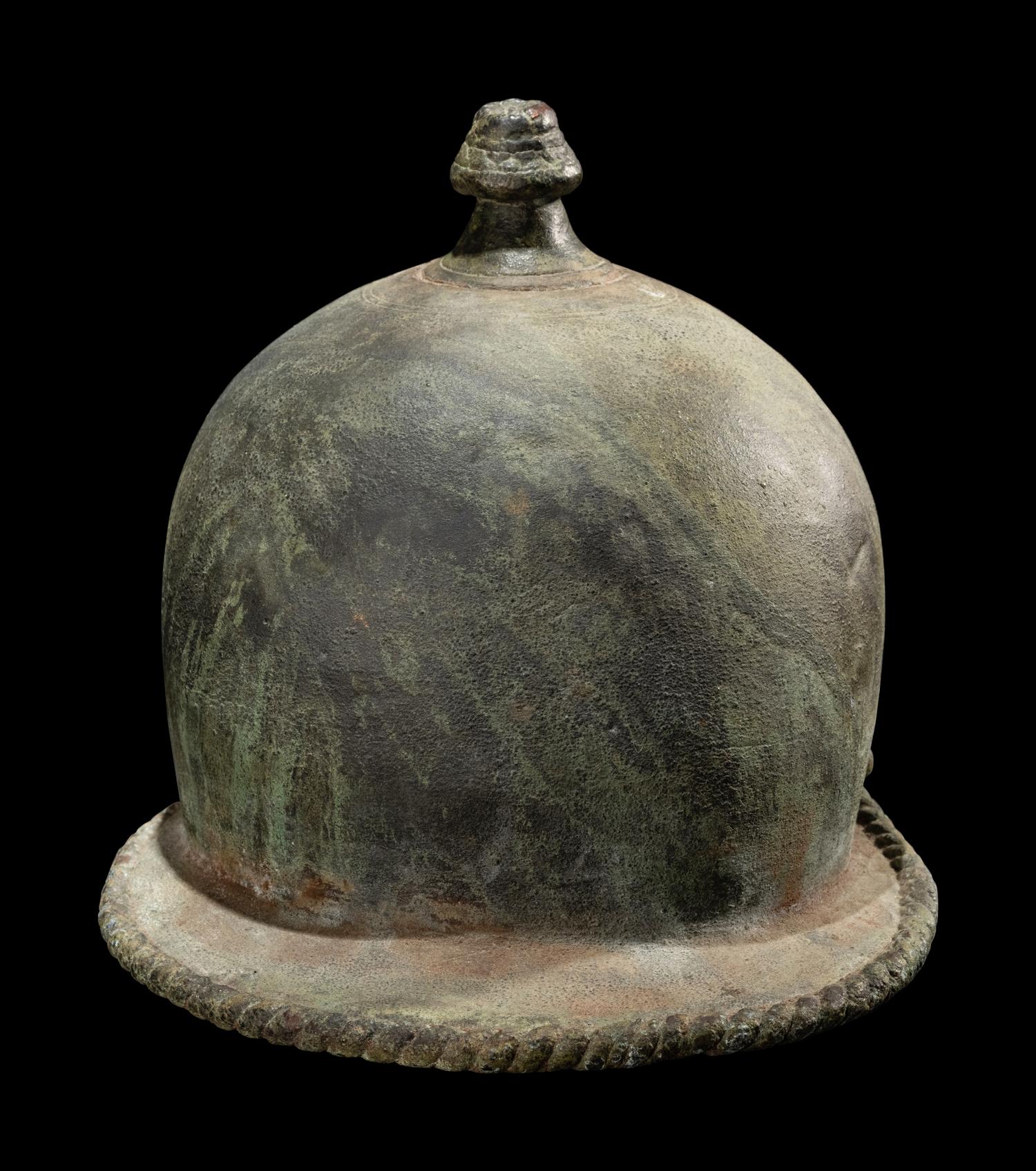 A Roman Bronze Montefortino Helmet