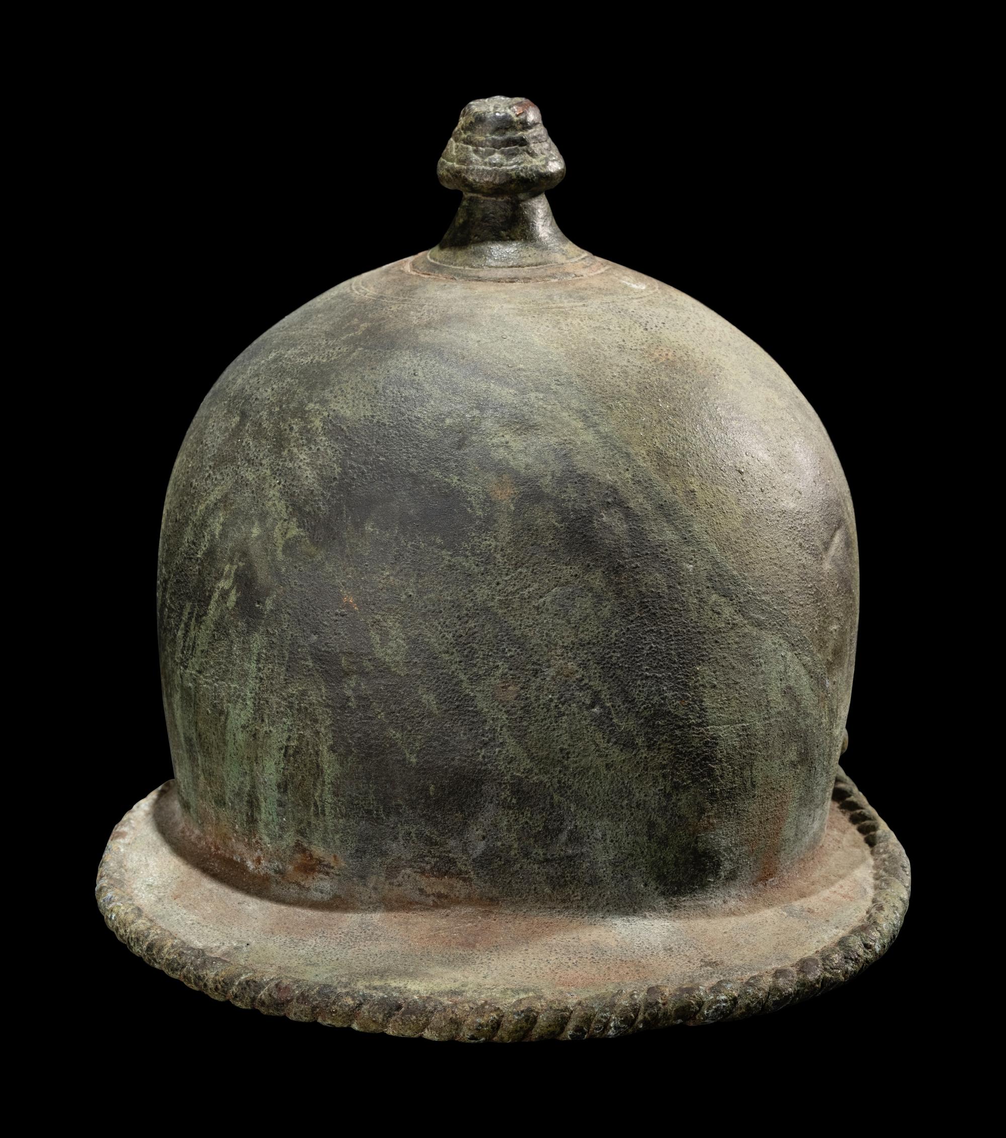 A Roman Bronze Montefortino Helmet