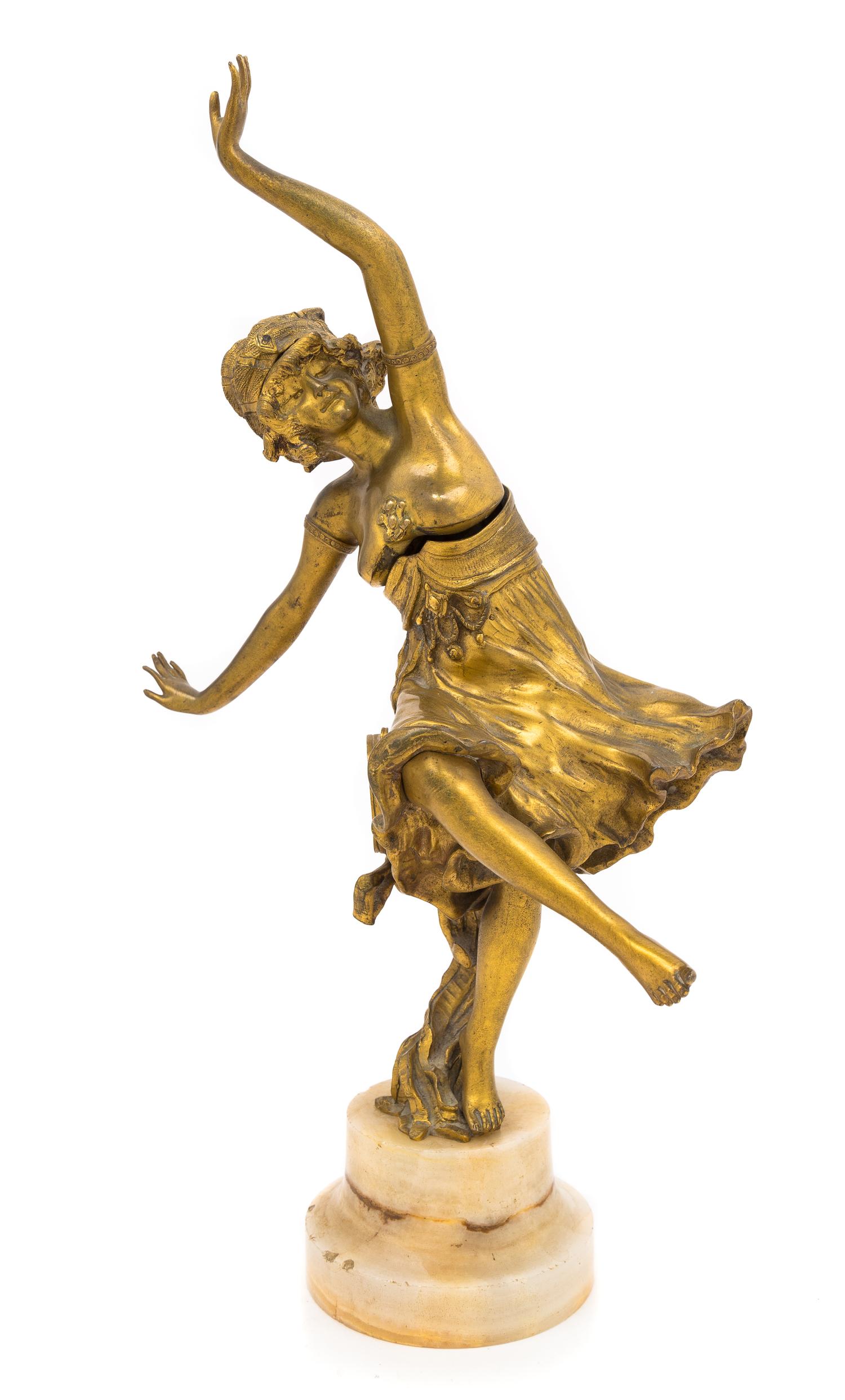 Charlotte Monginot, (French, 1872-1962), sculpture of a woman