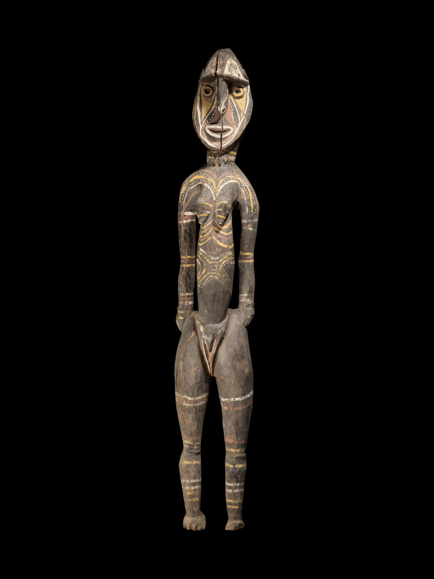 A Kwoma Wood Nowgi Figure