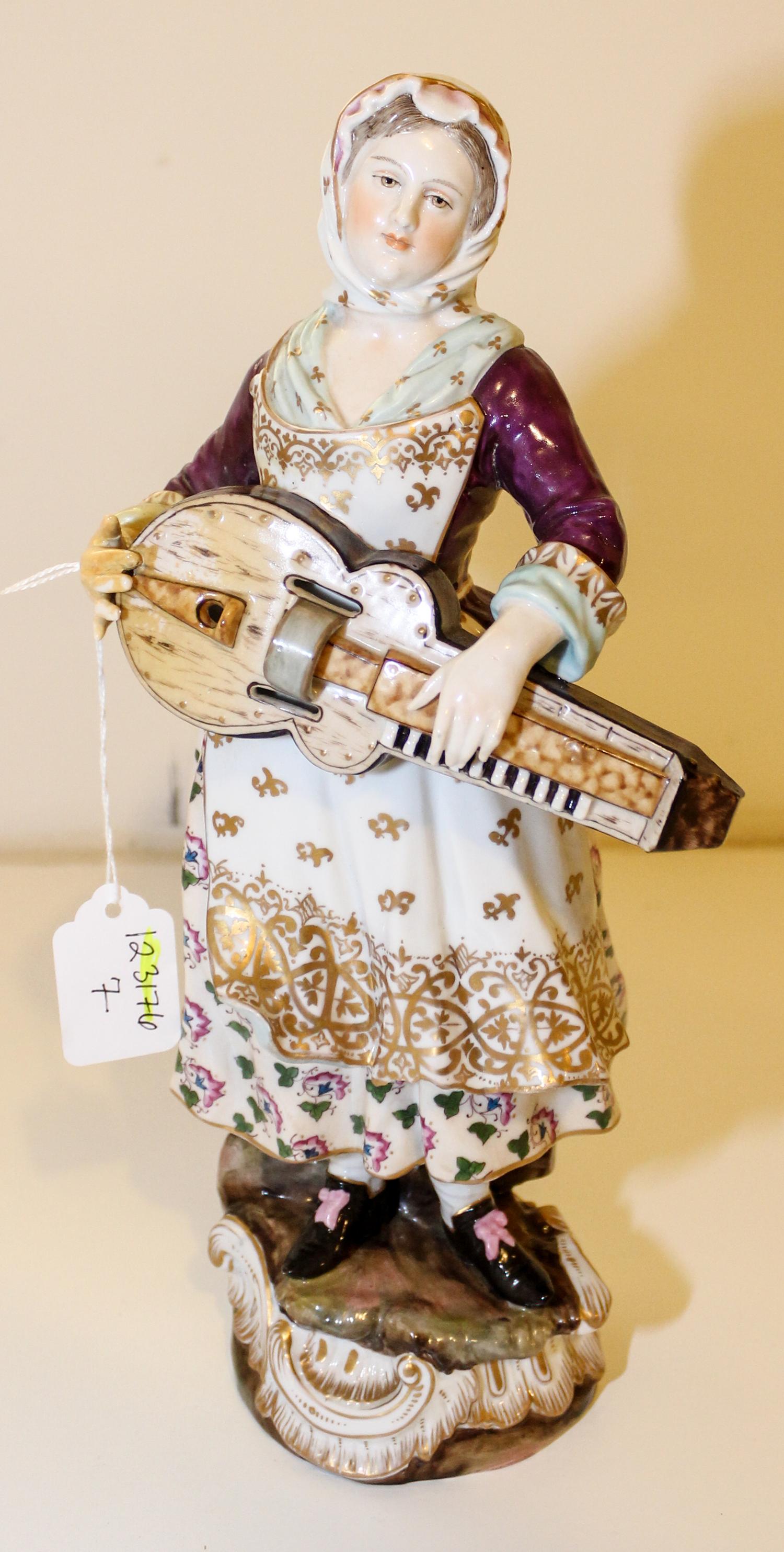 A German Porcelain Figure Height 12 1/4 inches. — 20TH CENTURY