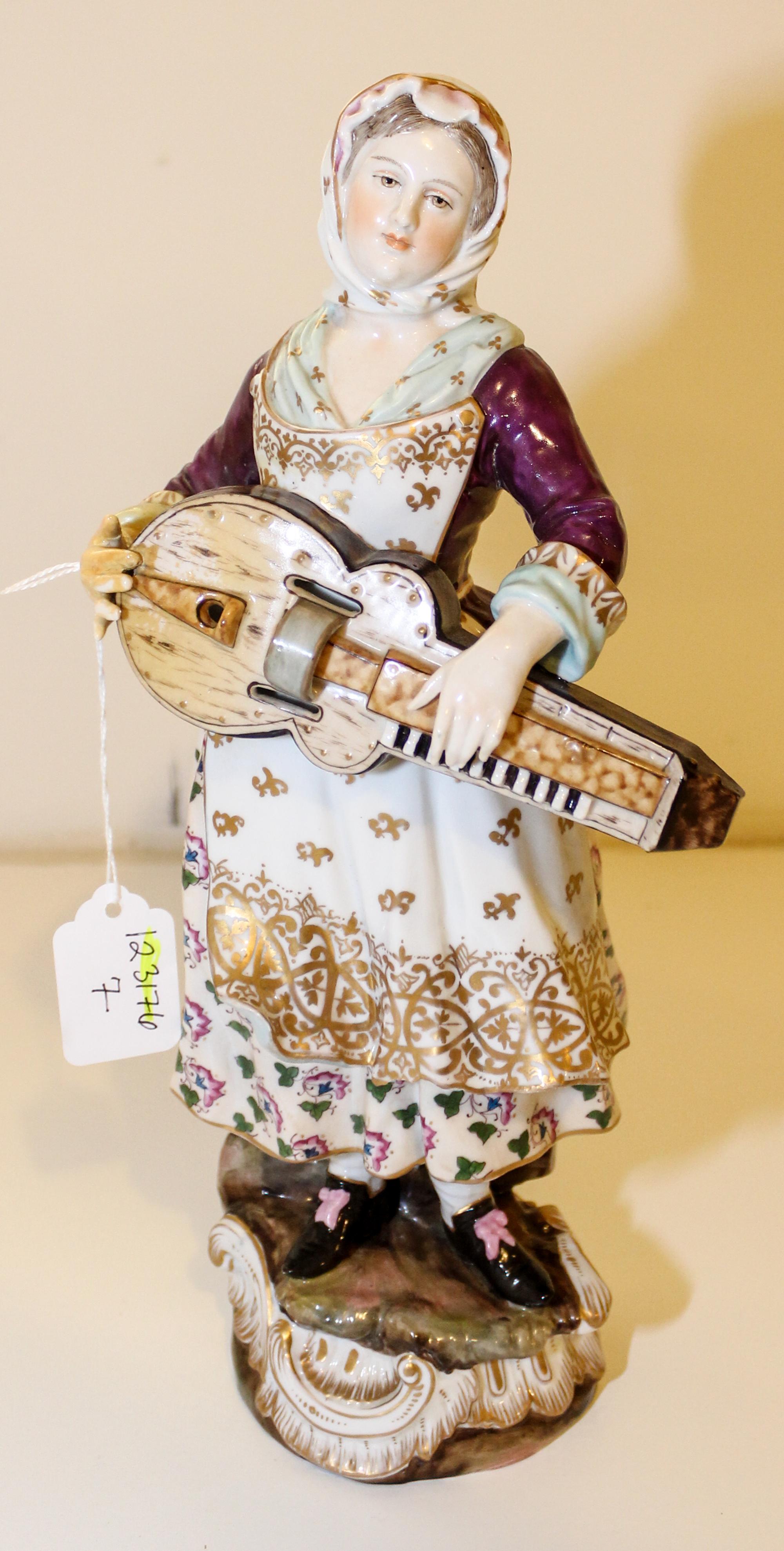 A German Porcelain Figure Height 12 1/4 inches. — 20TH CENTURY