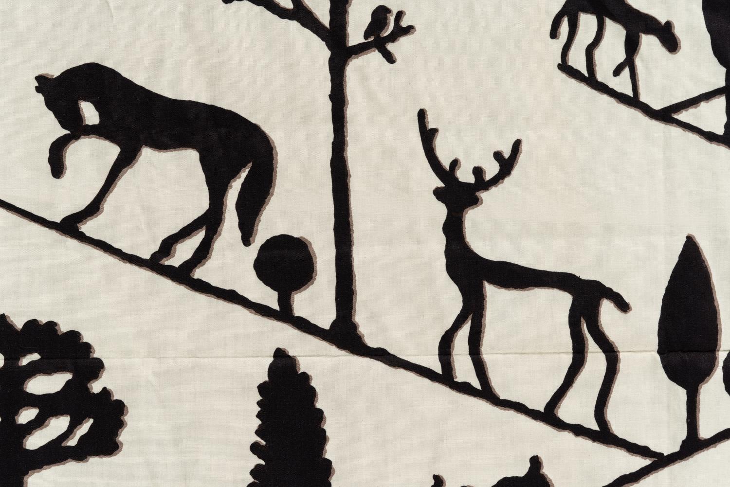 Giacometti Zoo Textile, c. 1987
