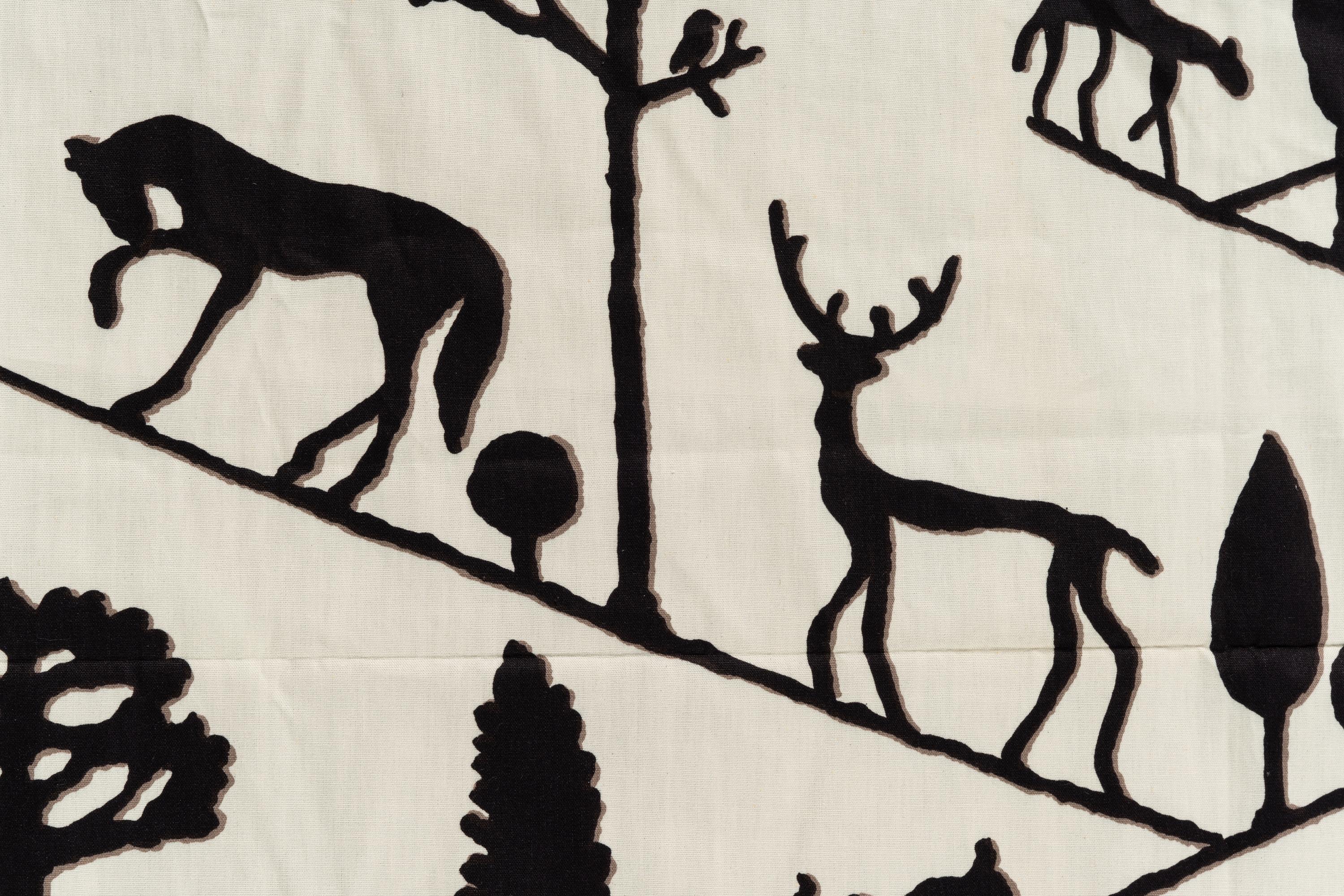 Giacometti Zoo Textile, c. 1987