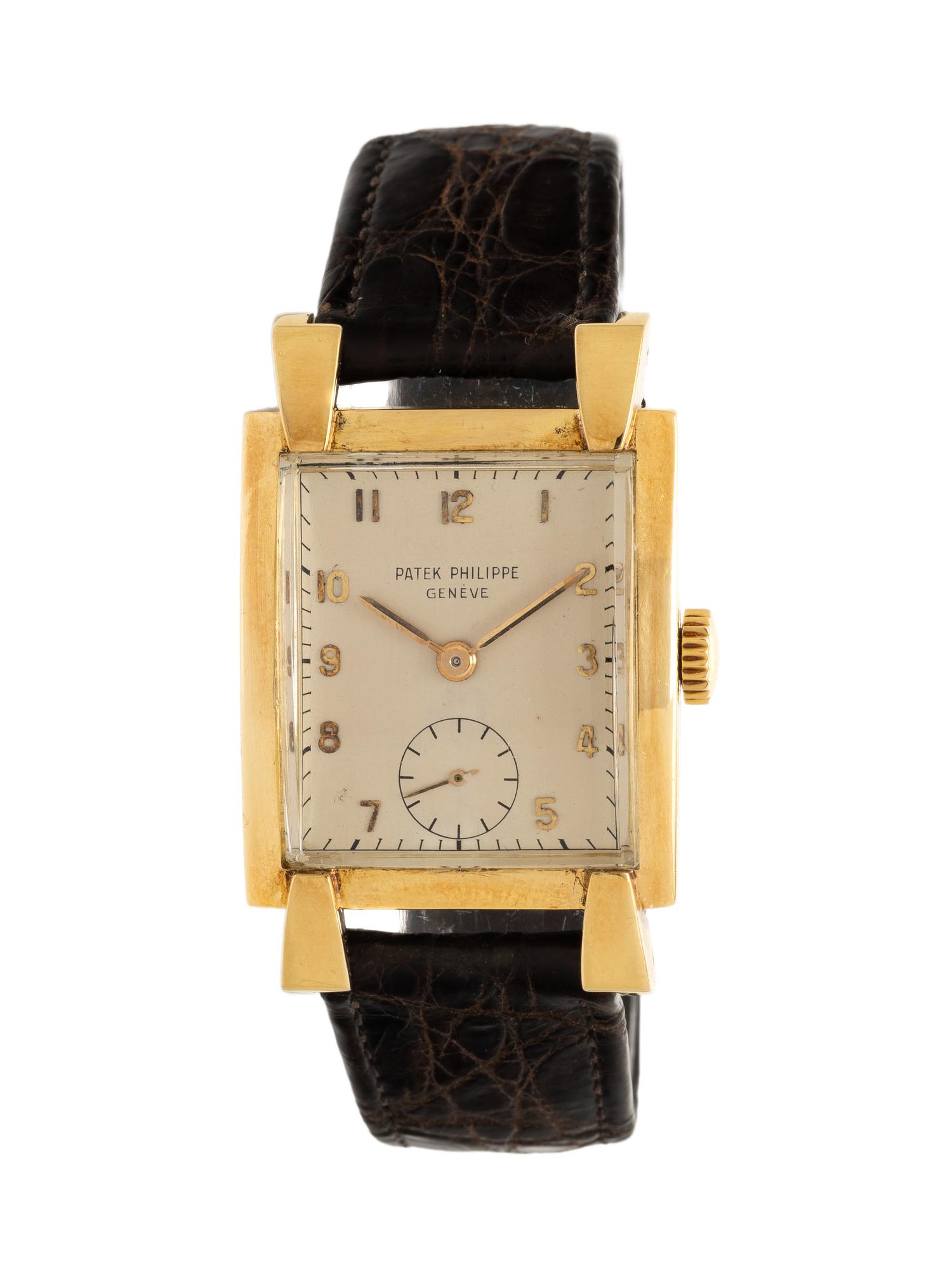 PATEK PHILIPPE, REF. 2427J 18K YELLOW GOLD VINTAGE WATCH