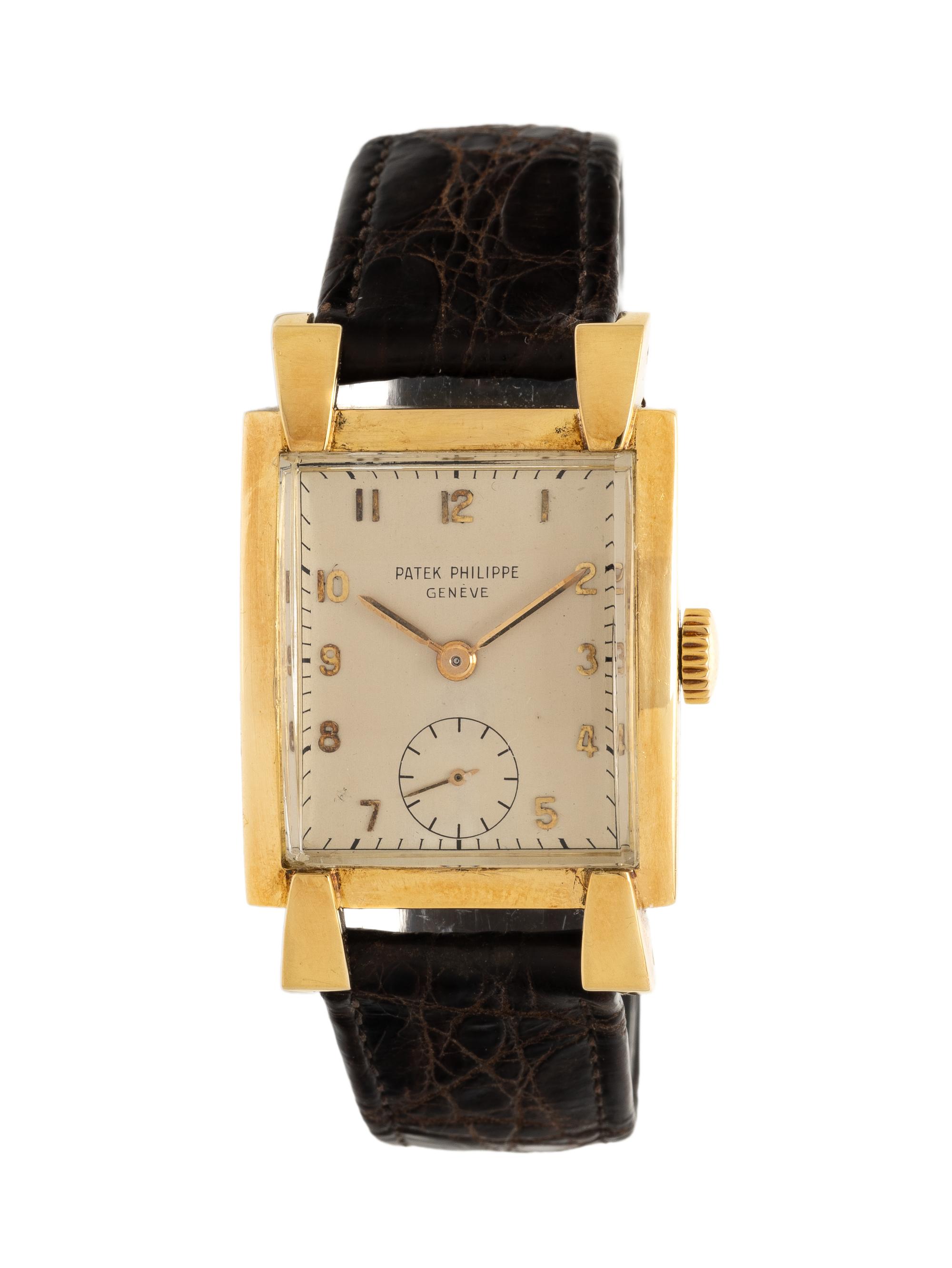 PATEK PHILIPPE, REF. 2427J 18K YELLOW GOLD VINTAGE WATCH