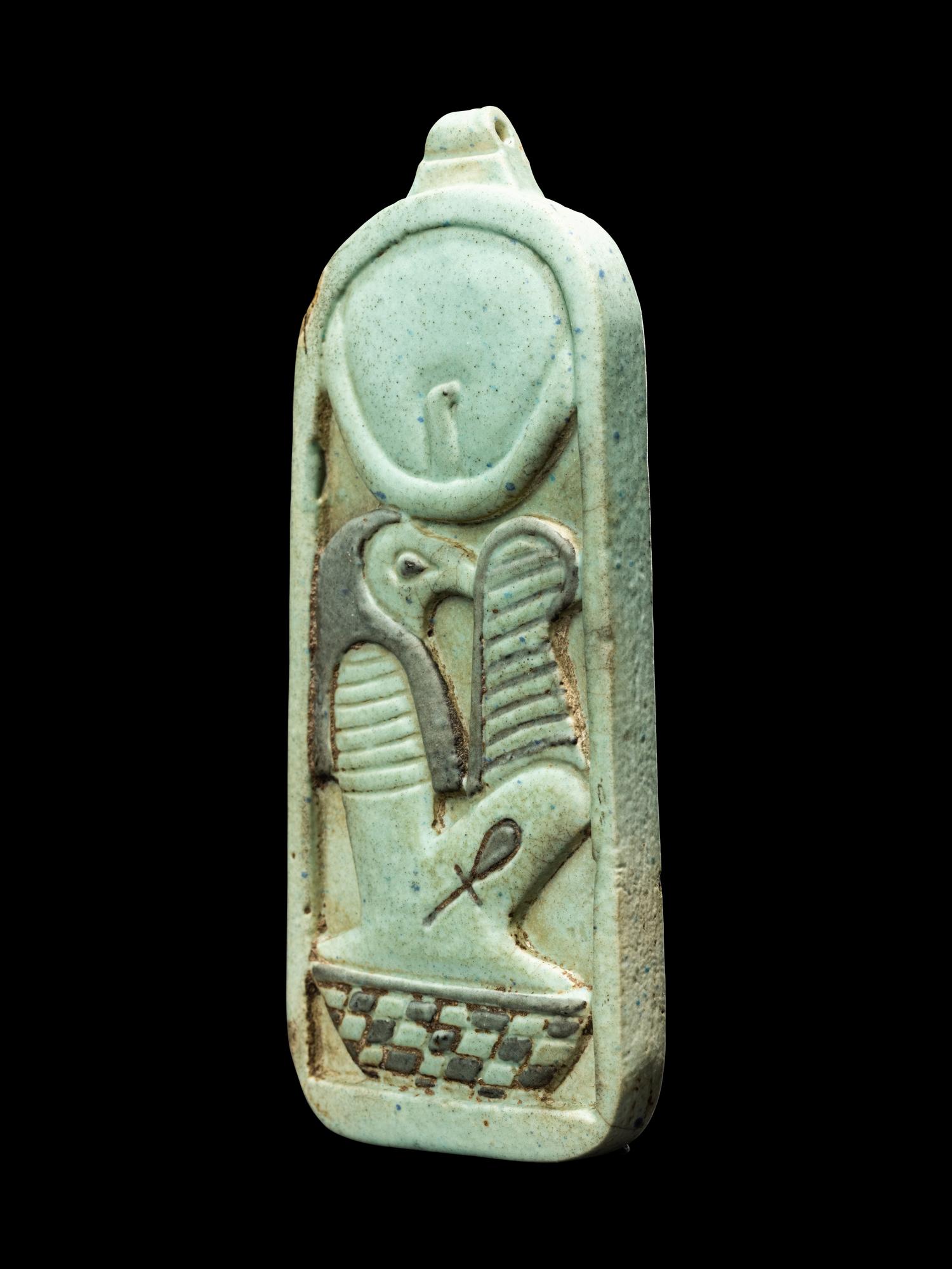 An Egyptian Plaque of Khonsu