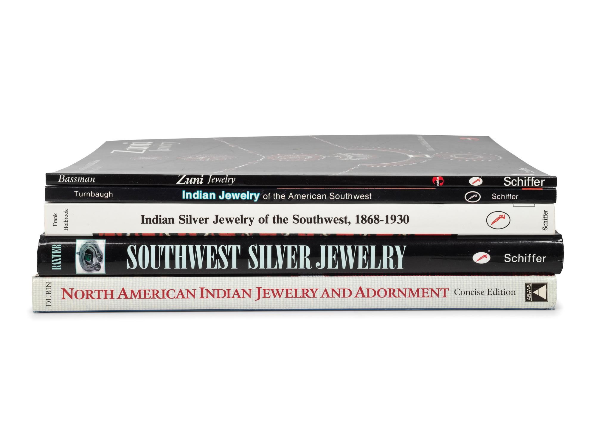[SOUTHWEST] Books on Native American Jewelry, Group of 8