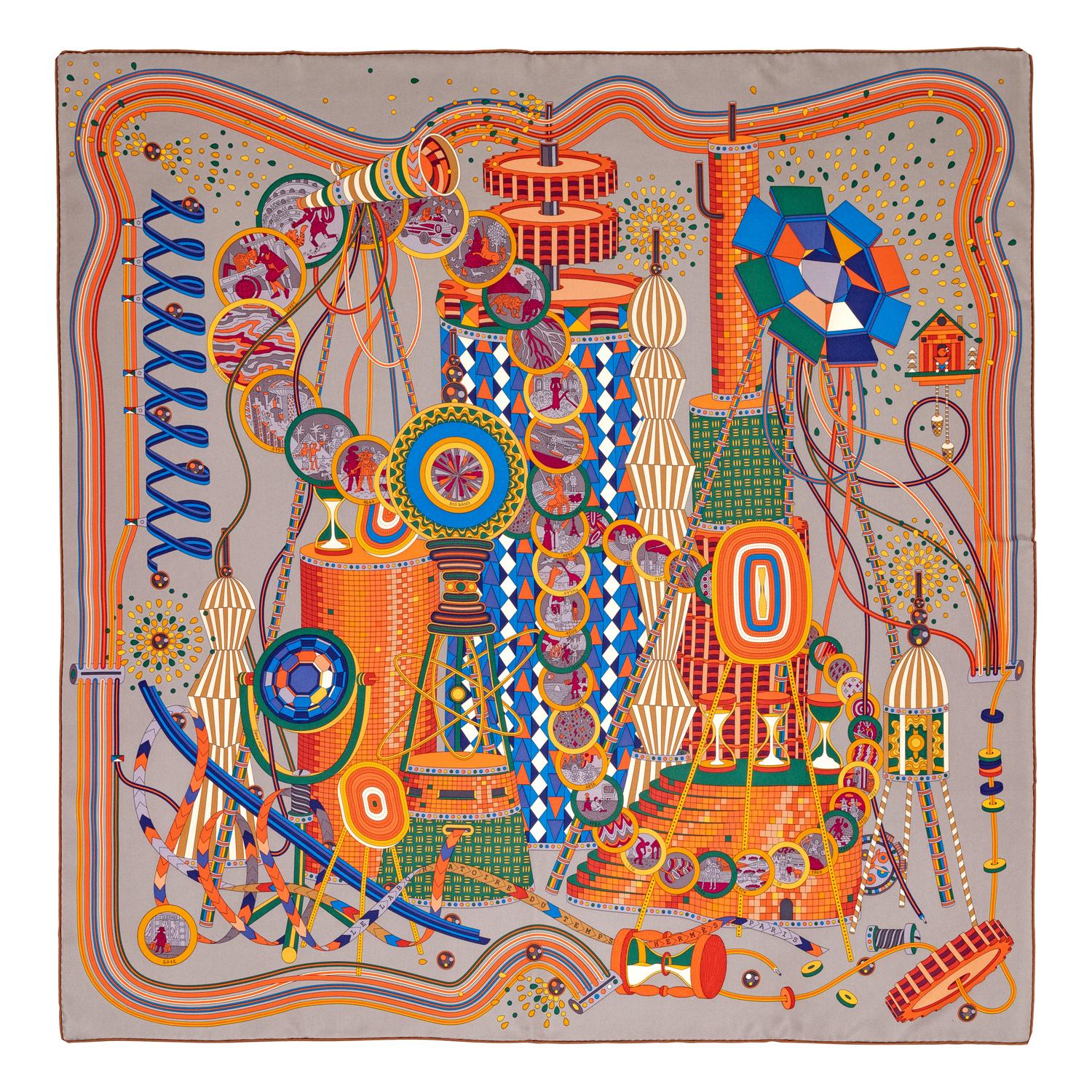 Hermès 90cm Silk Scarf