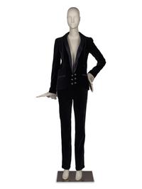 Chanel Black Velvet Tuxedo, Fall 2004