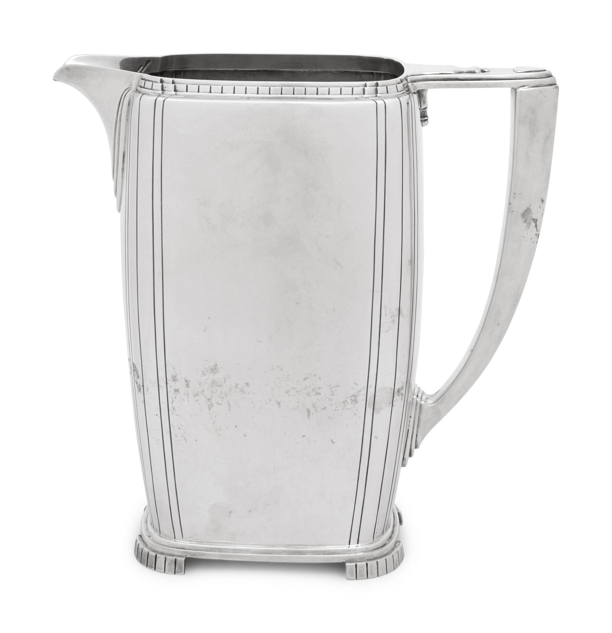An American Silver Water Pitcher