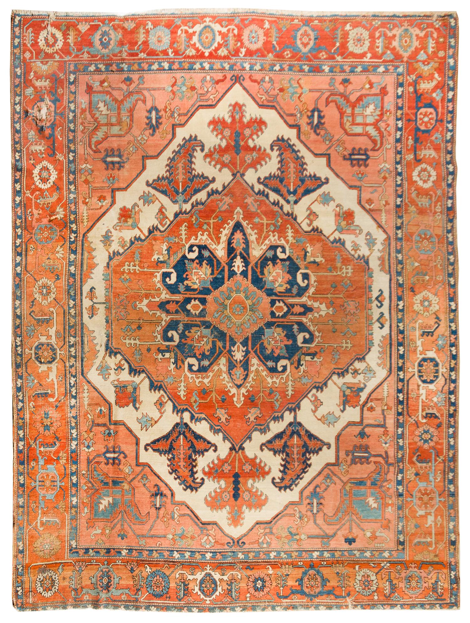A Serapi Wool Rug — FIRST HALF 20TH CENTURY