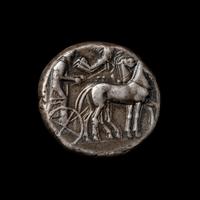 [ANCIENT] SICILY. Syracuse (c. 440 BC). Ar Tetradrachm. [17g, 20mm].