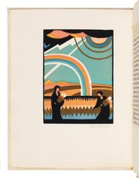 [FINE PRESS]. ANGELO, Valenti (1897-1982), illuminator. The Book of Ruth. San Francisco: Grabhorn Press, 1931.