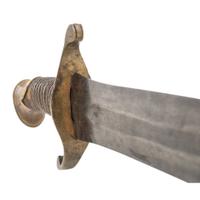 Thomas Leech & Co S-Guard Tennessee Side Knife & Scabbard
