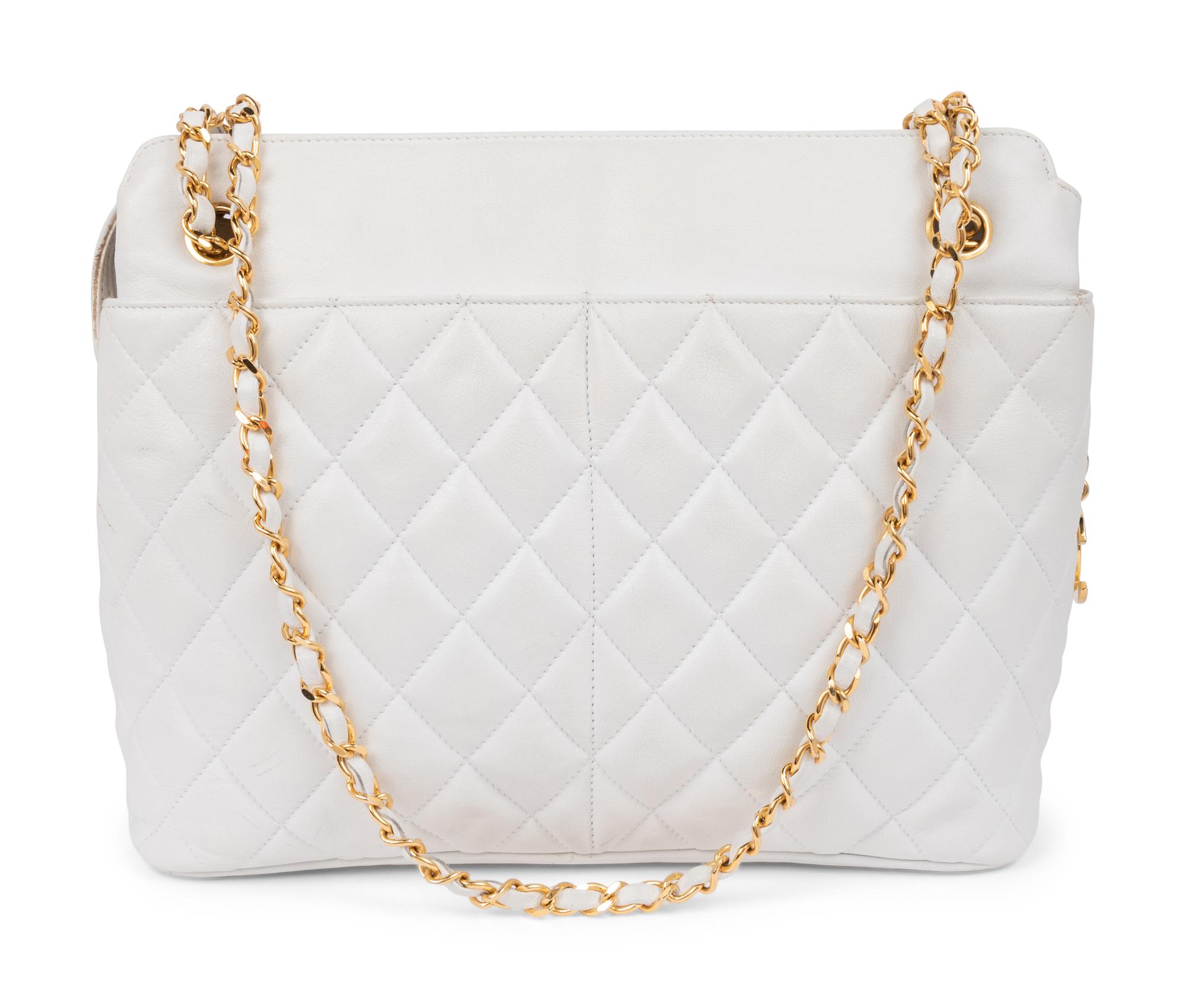 Chanel Quilted Leather Shoulder Bag, 1989-91