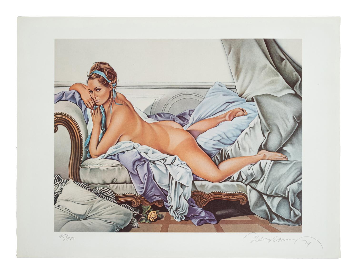Mel Ramos ( complete portfolio of four prints with original cloth case)