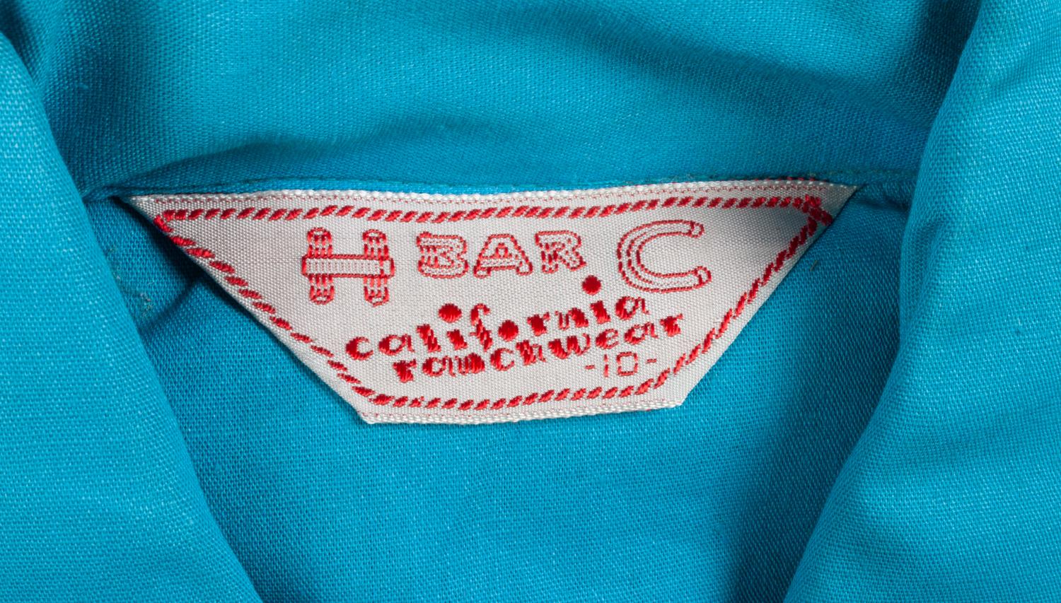 Seven H Bar C Ranchwear Children's Shirts, each embellished with colorful decals and embroidery