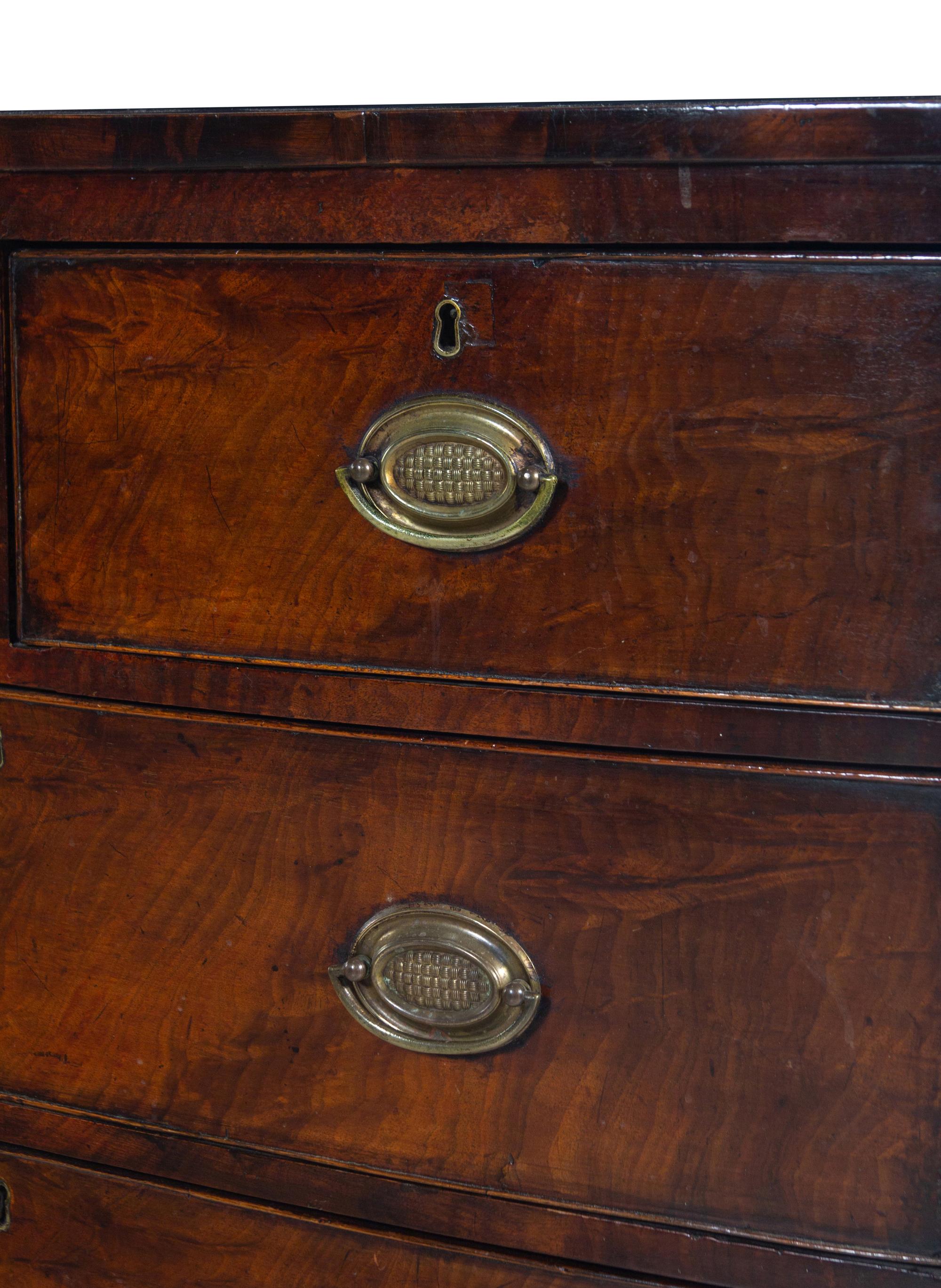 A George III Mahogany Chest of Drawers